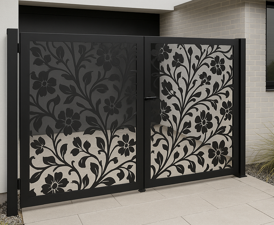 PORȚI ȘI GARDURI PERSONALIZATE (LASER)